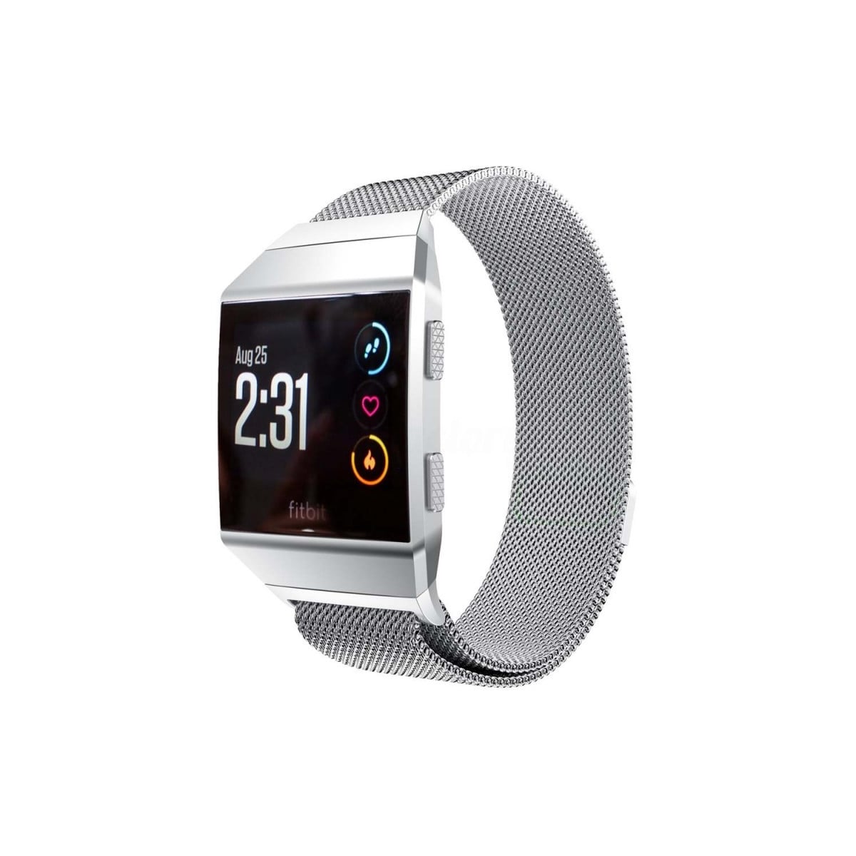 Milanese RSF Fitbit Ionic - sølv