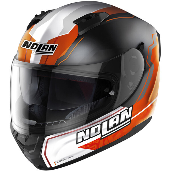 Nolan - Casque N60-6 Gemini Replica A. Rins Noir / Orange / Blanc