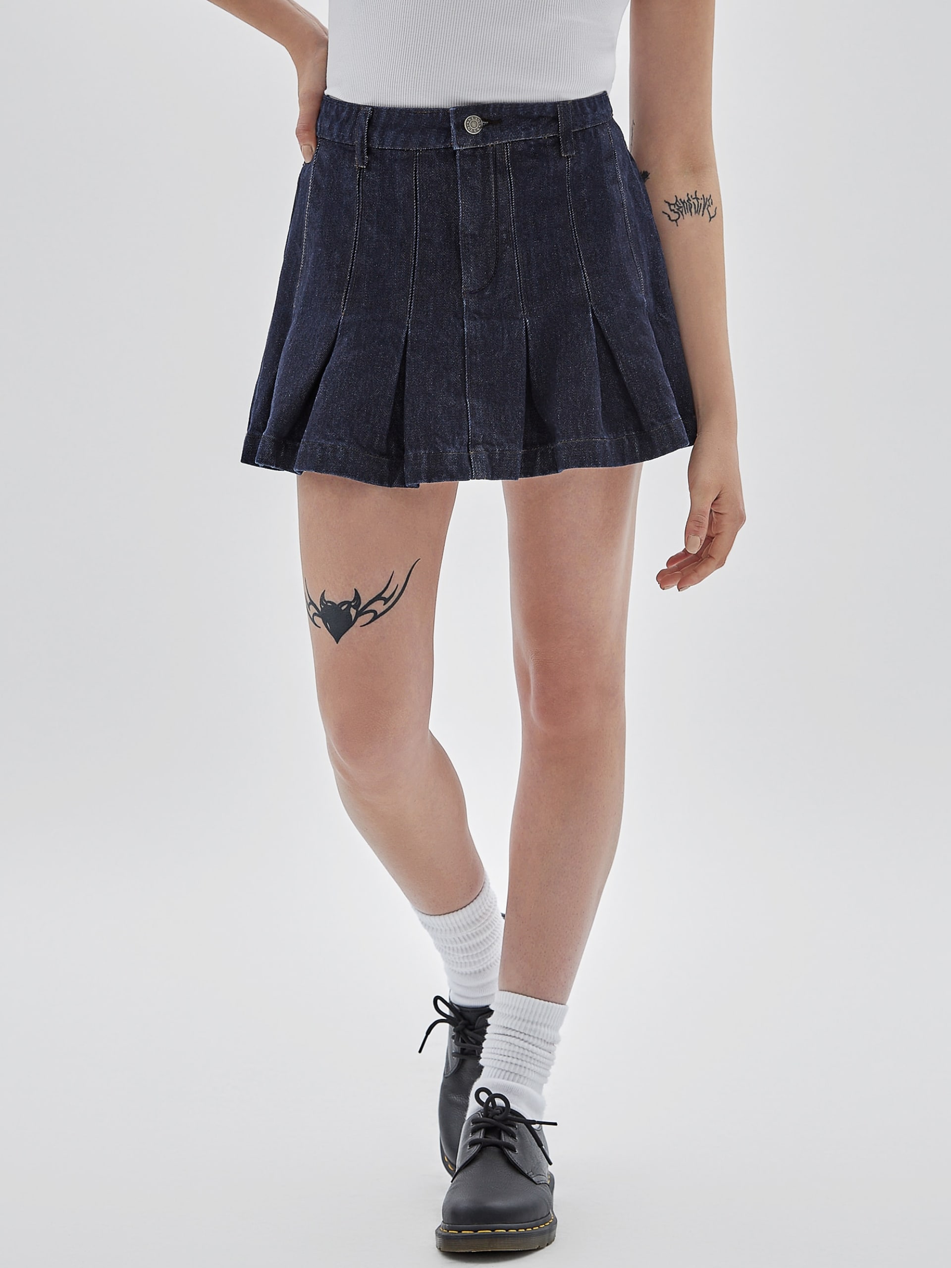 Saia de tênis jeans GUESS Originals