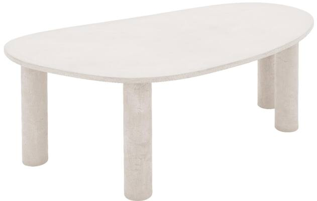 Bogard eettafel organisch | Oat Bogard eettafel organisch | White 250 cm