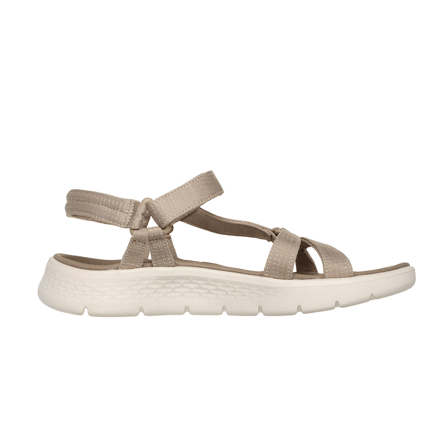 SKECHERS GO WALK Sandale aus weichem Textil