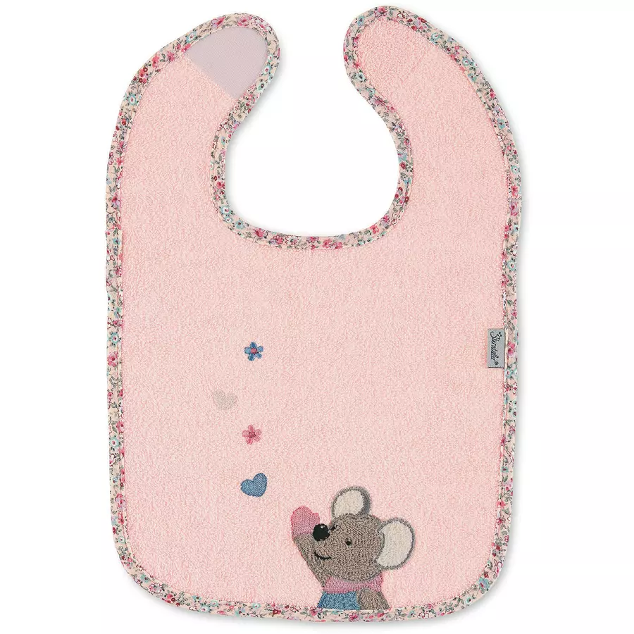 Sterntaler Klettlätzchen Mabel zartrosa