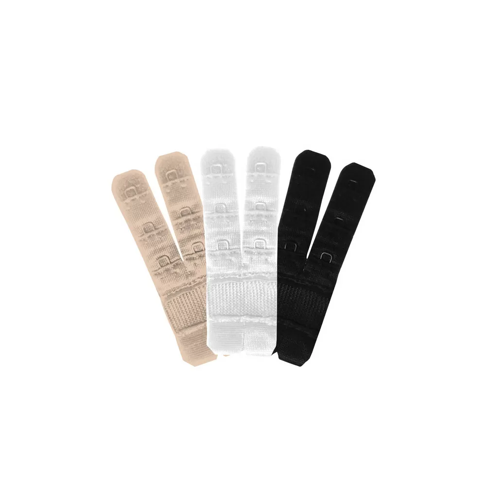 Bye Bra BH Extenders 2-Hook - 3 farver