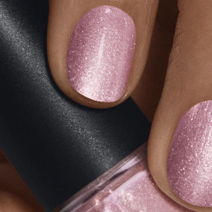 Nilens Jord Nail Polish Glitter Pink