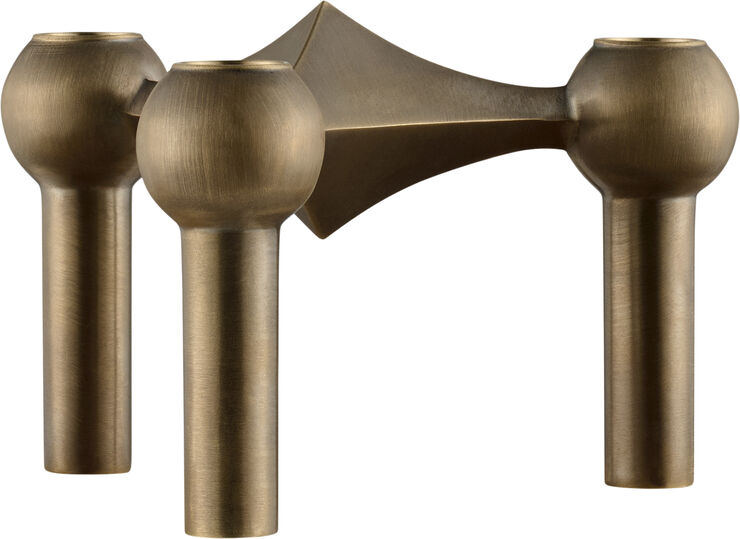 STOFF Nagel STOFF Nagel candle holder/stage - bronzed brass/bronzeret me