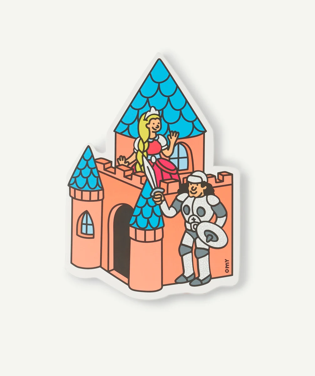 OMYLE CAHIER STICKERS MAGIC ENFANT