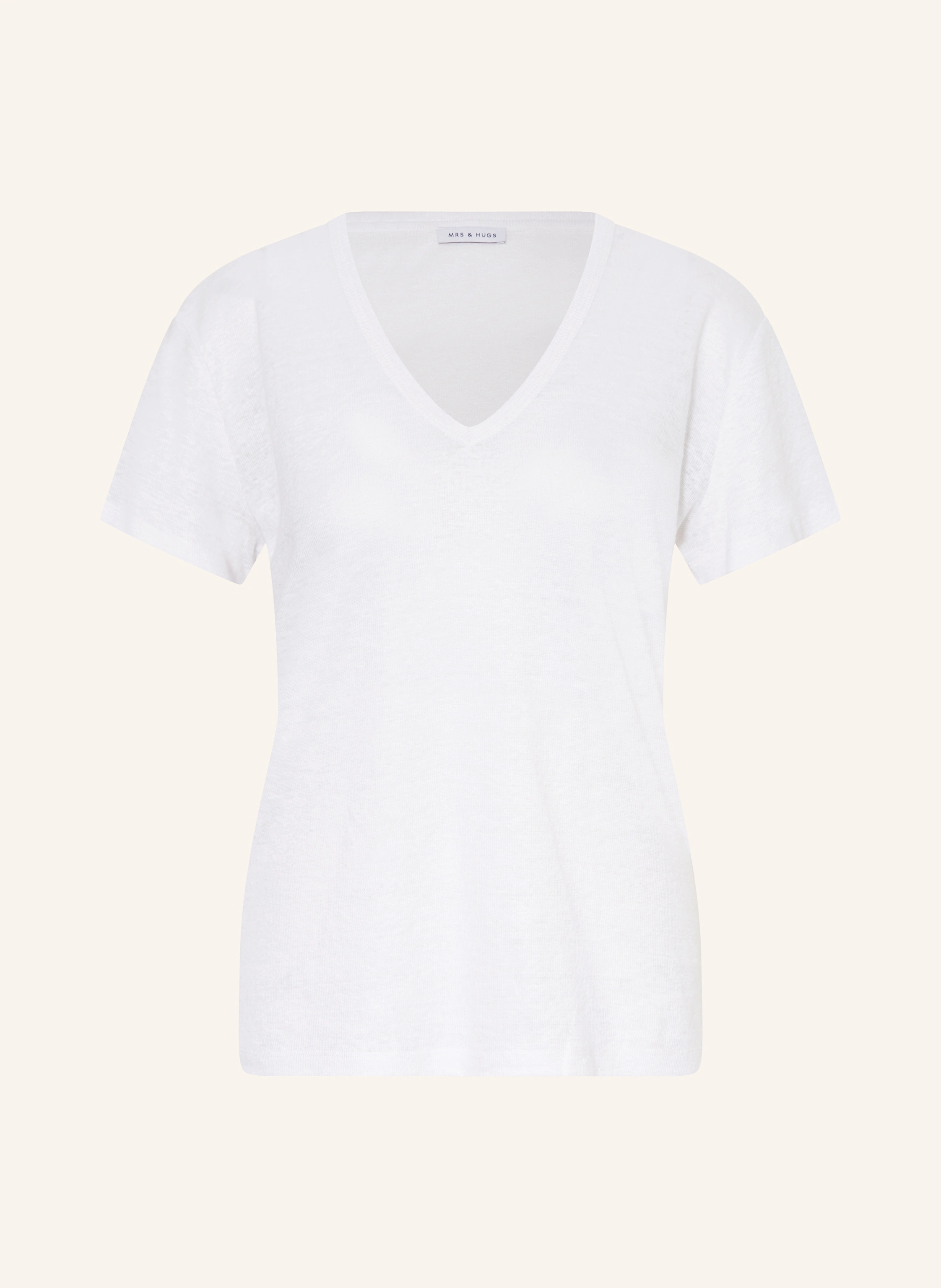 MRS & HUGS T-Shirt aus Leinen