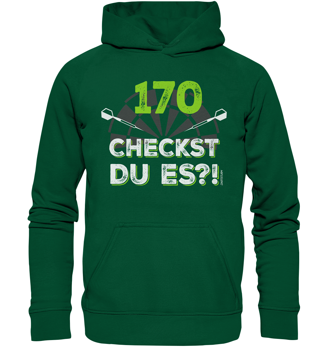 DartSturm - 170 Checkst du es - Basic Unisex Hoodie