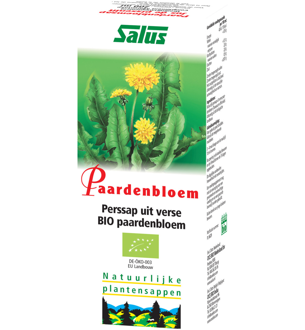 Salus Paardebloemsap bio (200 ml)