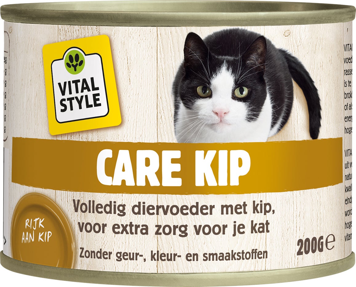 VITALstyle kattenvoer Care adult kip 200 g