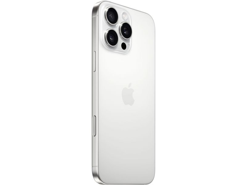 Apple iPhone 16 Pro Max 256 GB Titan Weiss IPhone 16 Pro Max. Power auf Pro Niveau.