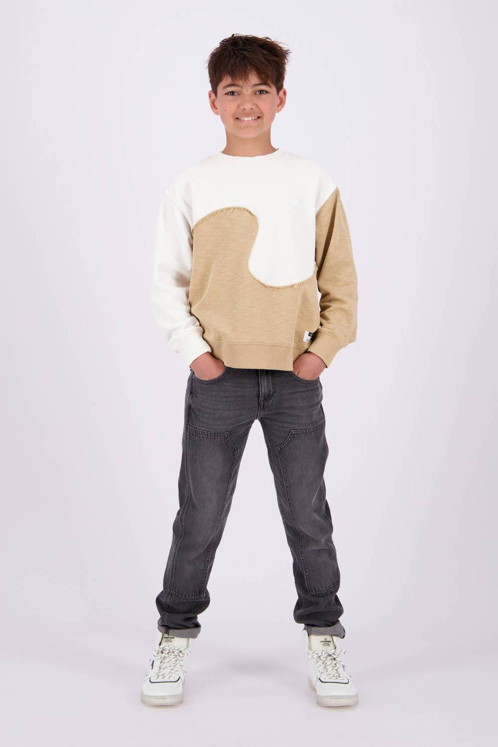 Vingino sweater zand/offwhite