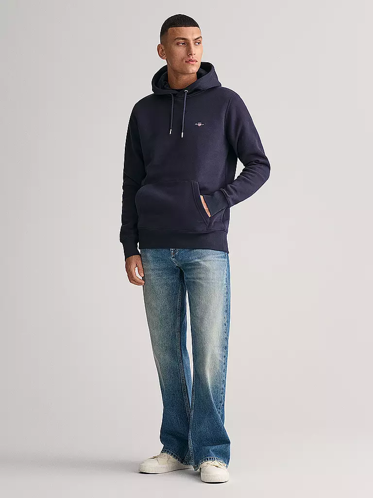 GANT Kapuzensweater - Hoodie dunkelblau
