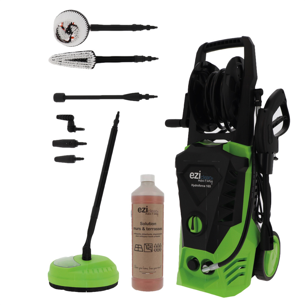 Pack nettoyeur haute pression eziclean® hydroforce 165 + solution nettoyante floor and wall