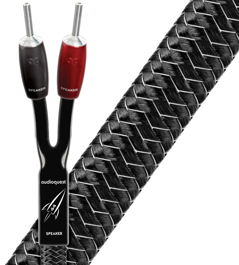 Audioquest Rocket 44 avec bananes 500 Series (2x1,5 m) Câbles d'enceintes prémontés