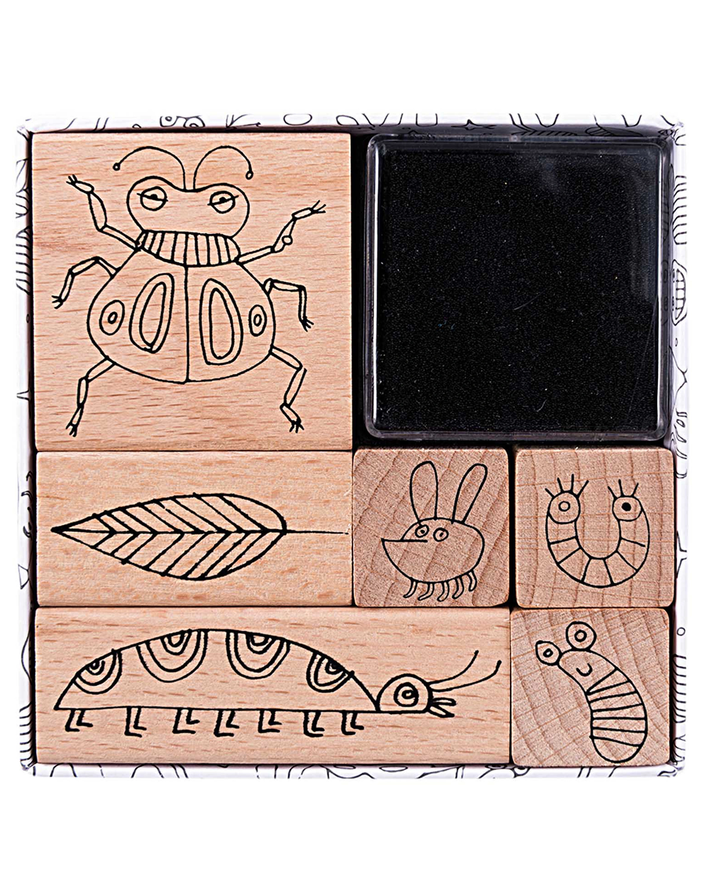 Stempel-Set INSEKTEN 6er-Set