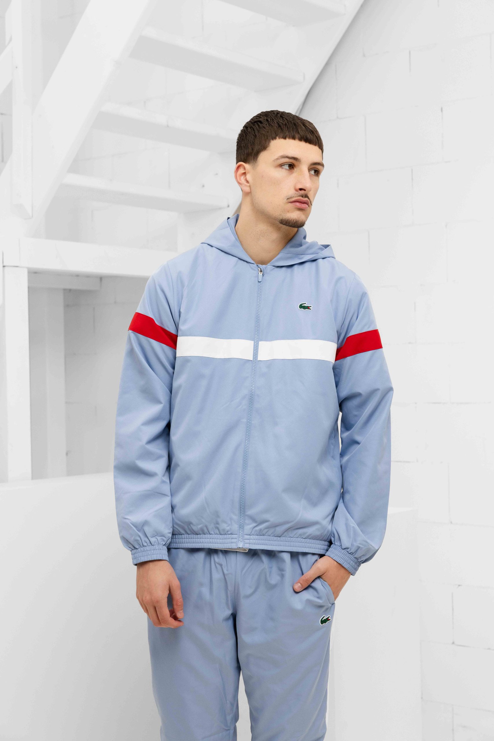 Lacoste Sport Trainingspak Heren Lichtblauw