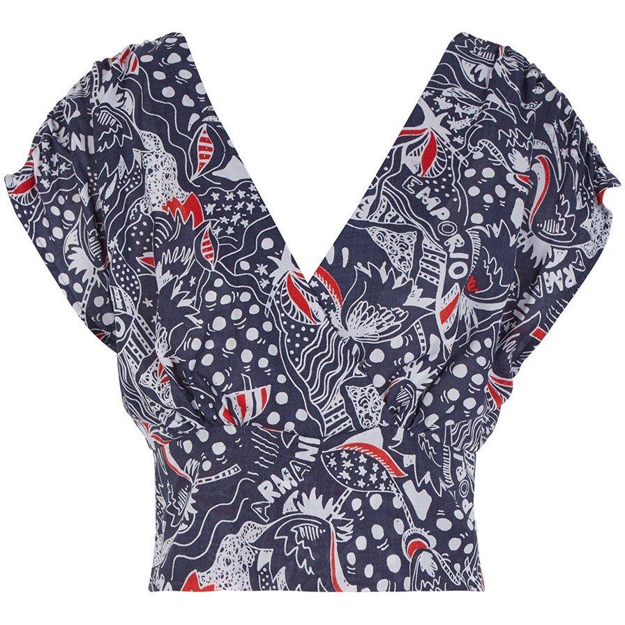 Emporio Armani # Emporio Woven Top Ld99
