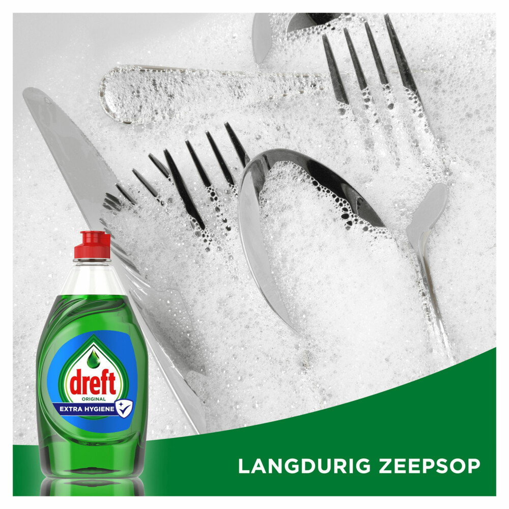 Dreft Extra Hygiëne Vloeibaar Afwasmiddel 430 ml
