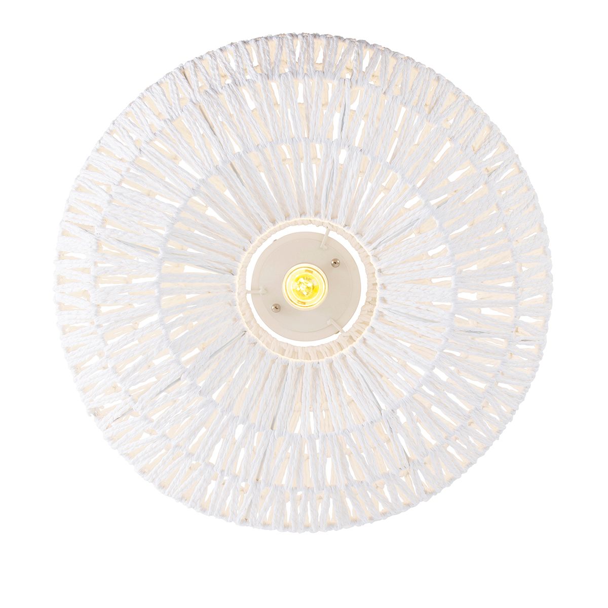 Smart retro plafondlamp wit incl. Wifi A60 - Lina