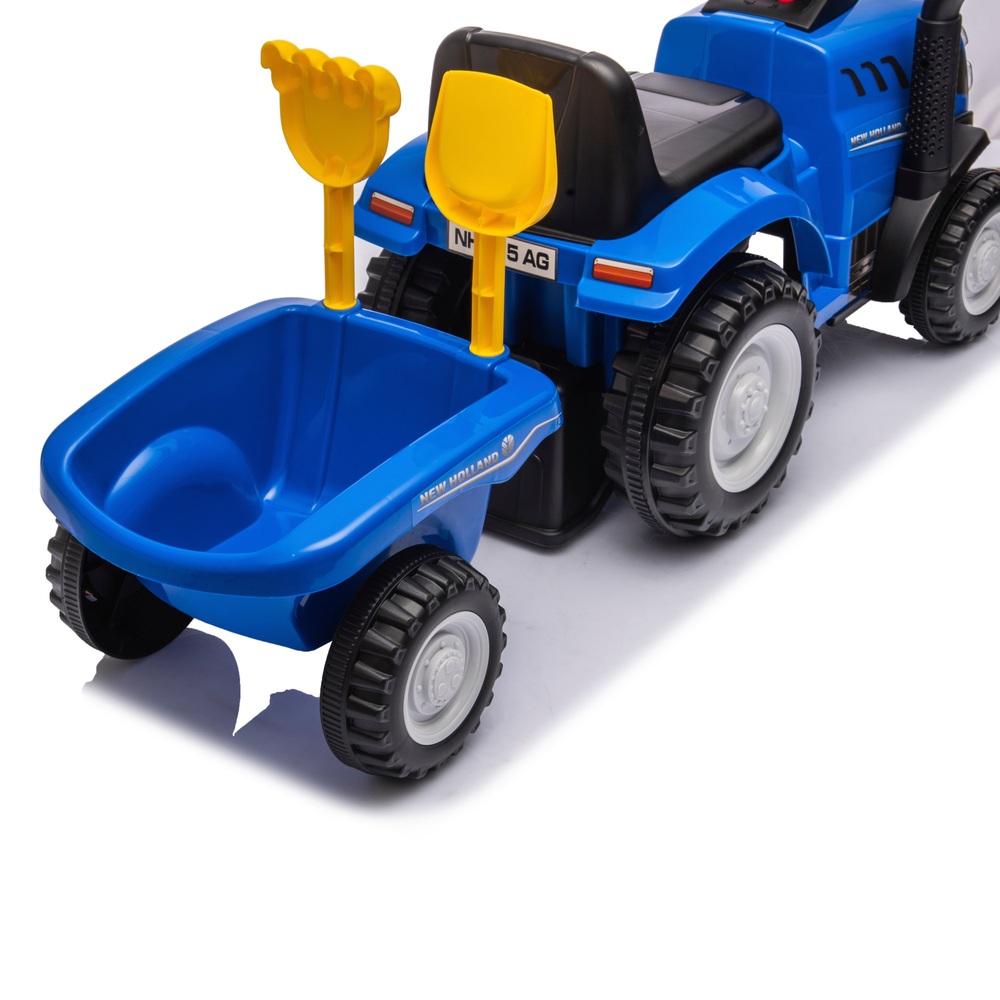 New Holland T7 Aufsitztraktor mit Anhänger