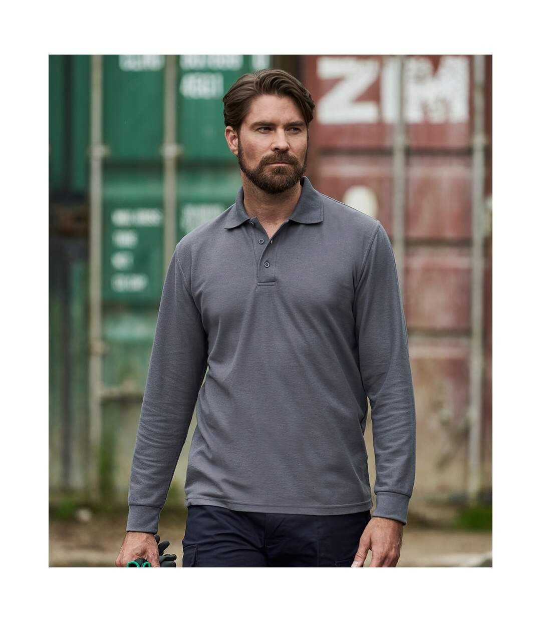 PRO RTX - Polo PRO - Homme (Gris) - UTPC4263