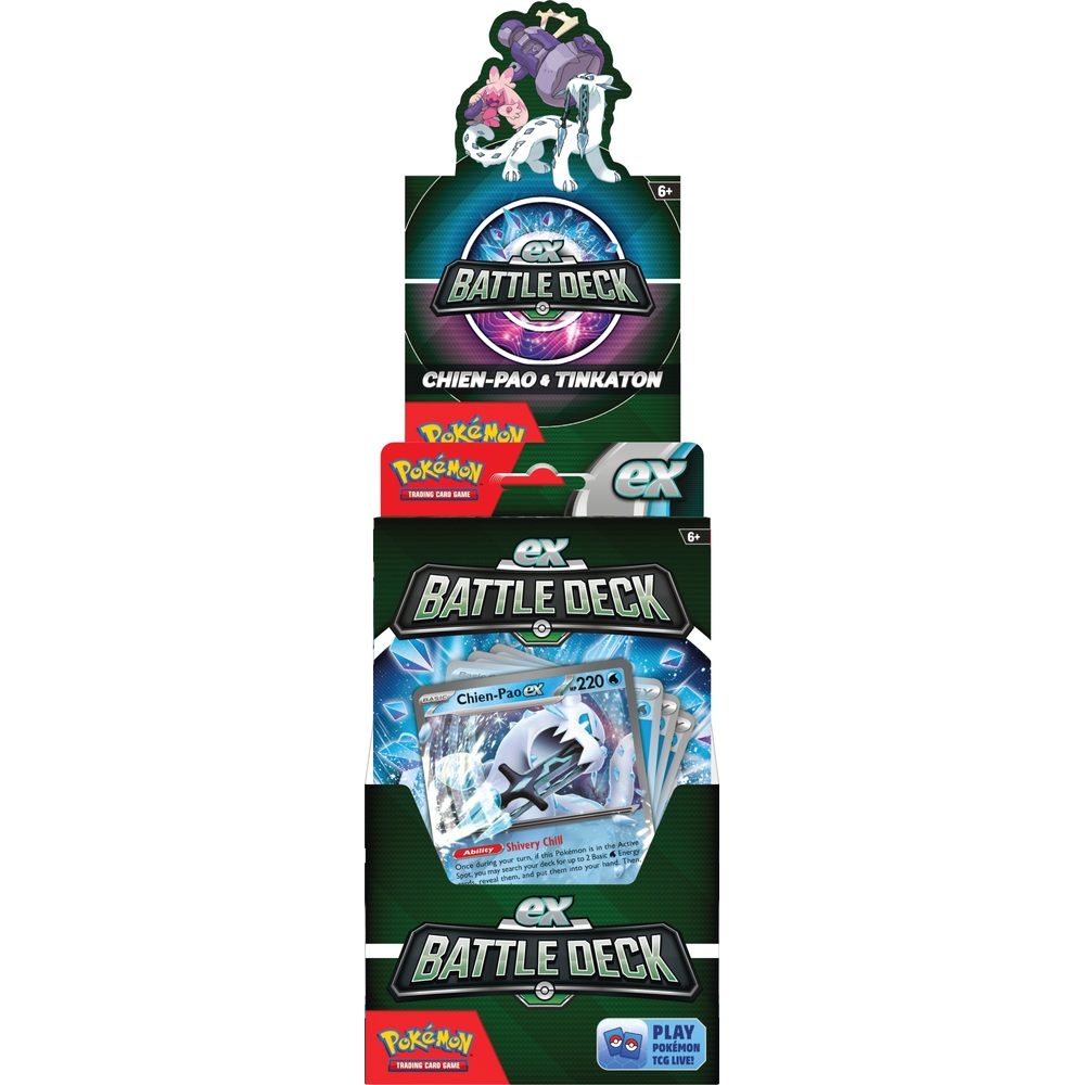 Pokémon-Sammelkartenspiel: Ex-Kampfdeck – Chien-Pao/Tinkaton