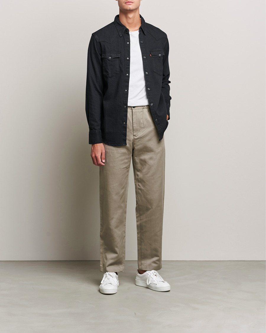 Levi's Barstow Western Standard Shirt Marble Black