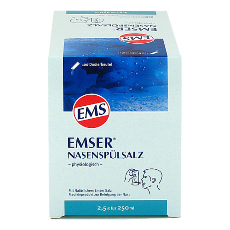 Emser Nasenspülsalz physiologisch Beutel, 100 St
