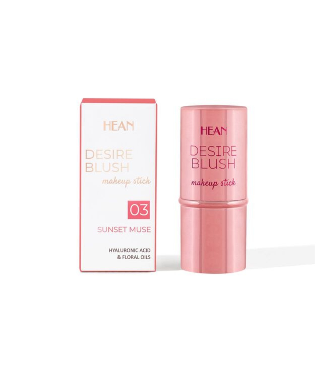 Hean - Blush em bastão Desire Blush - 03: Sunset Muse