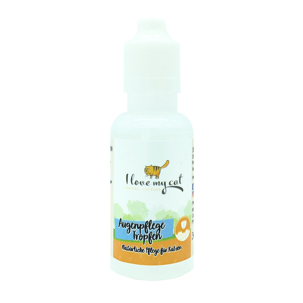 Set de soins pour les yeux pour les chats souffrant d'allergies alimentaires