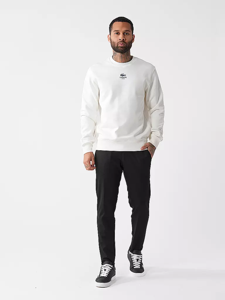 LACOSTE Sweater weiss