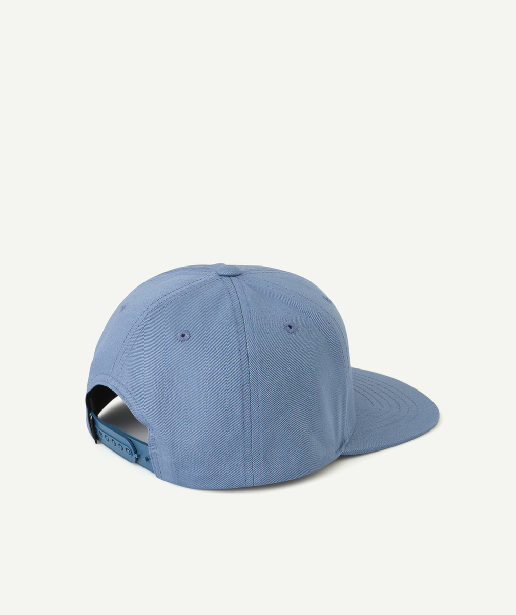 VANSCASQUETTE GARÇON EN COTON BLEU TRIED AND TRUE AVEC LOGO