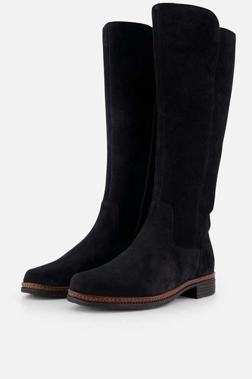 Gabor Hoge laarzen blauw Suede