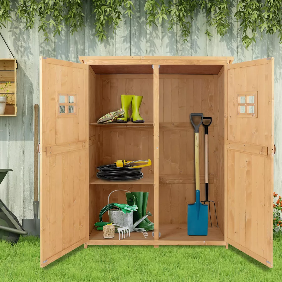 Outsunny Geräteschrank eiche