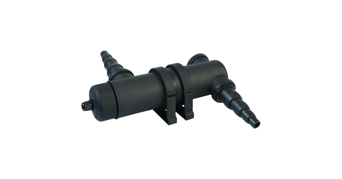 UbbinkAlgClear UVC Apparaat 20000 waterfilter  (Zwart, PL 18W UVC-lamp)