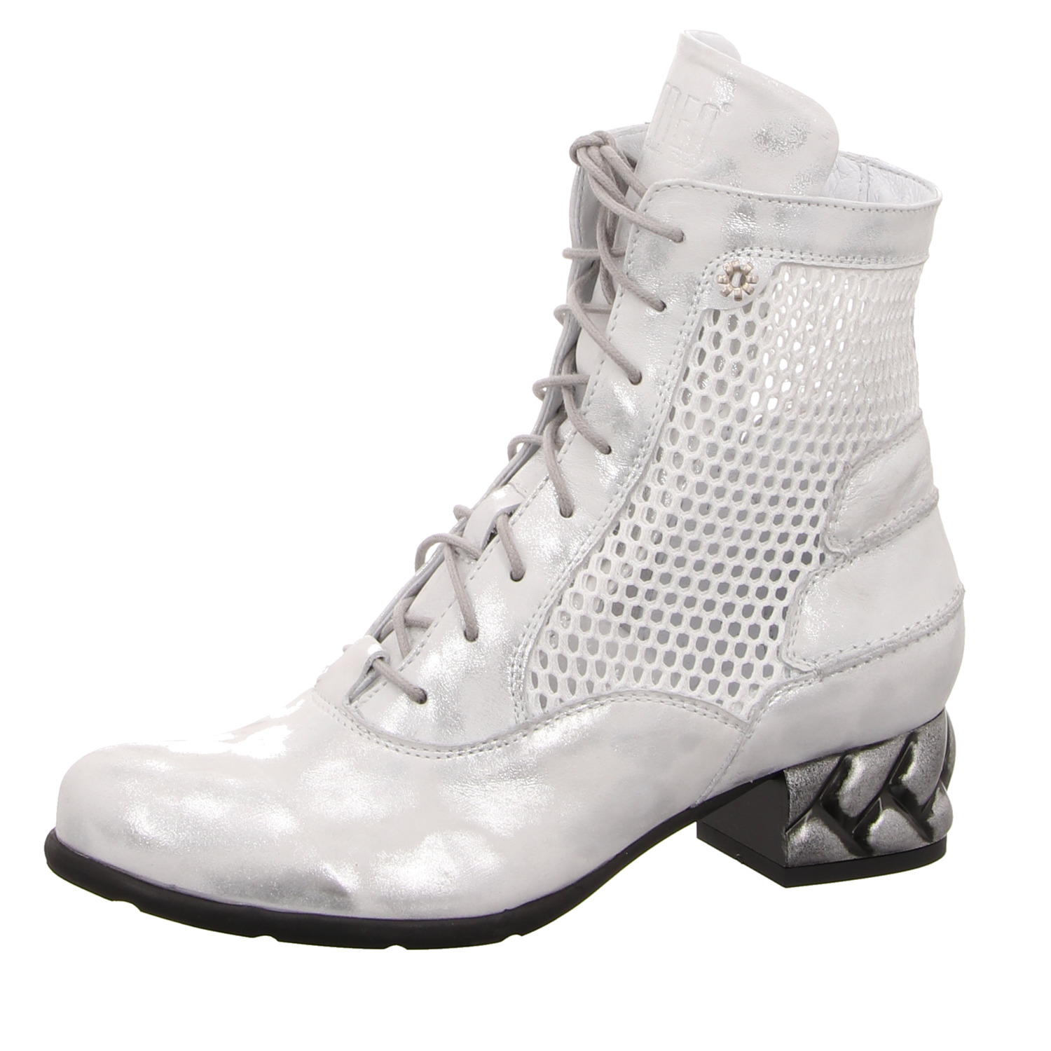 Simen Stiefelette silber gold/silber/bronce