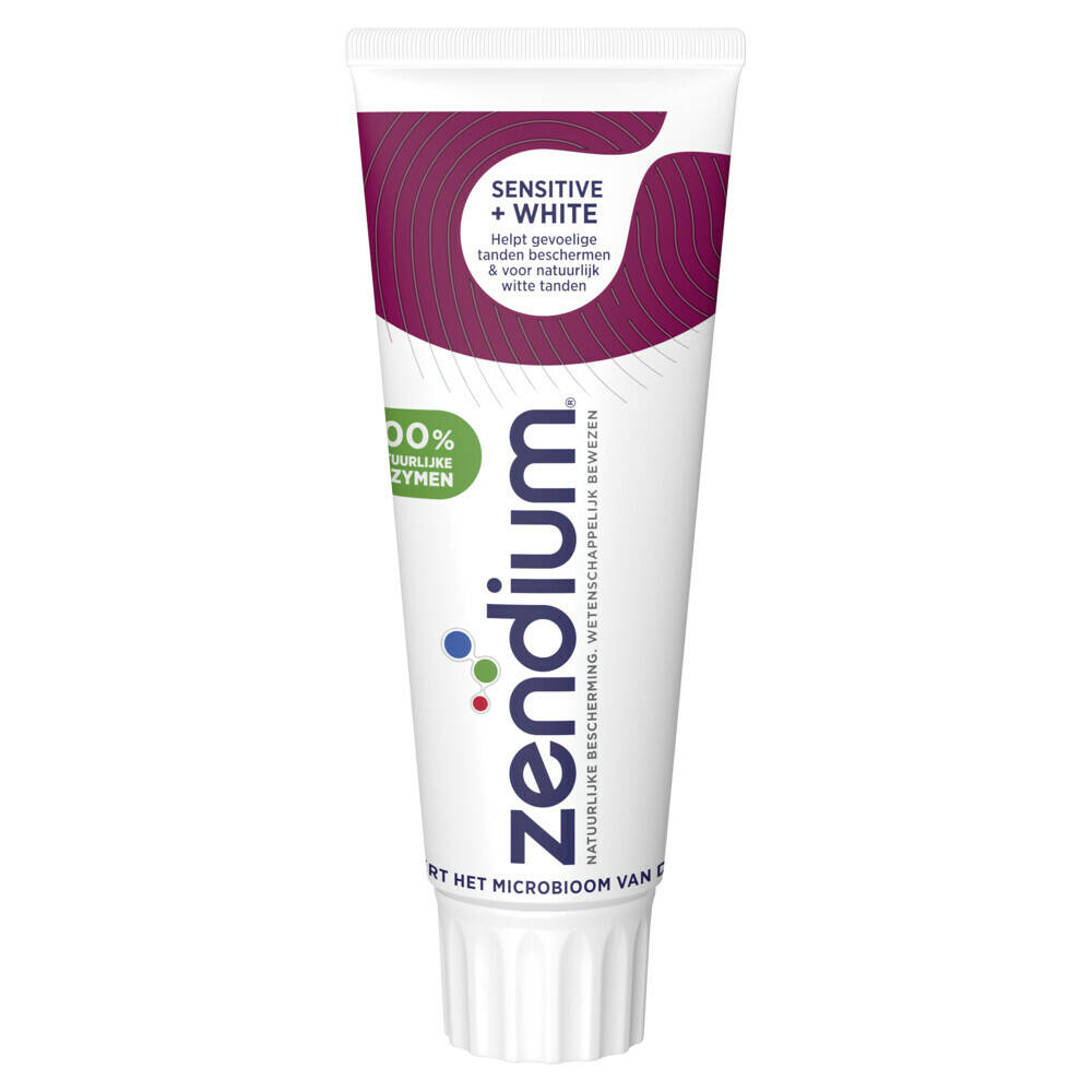 Zendium Tandpasta Sensitive+ White75 ml