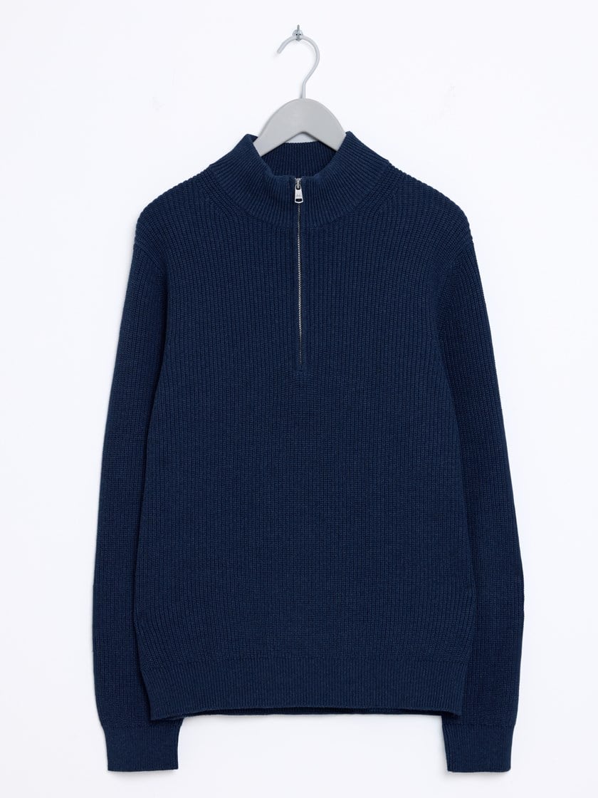 Simon zipneck Peacoat
