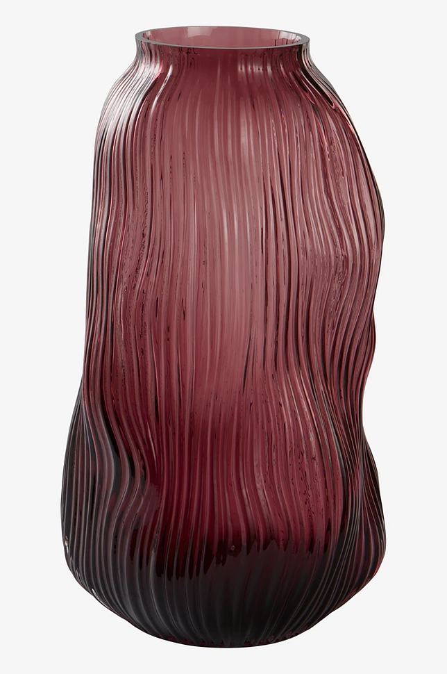 FORS glassvase - høyde 30 cm