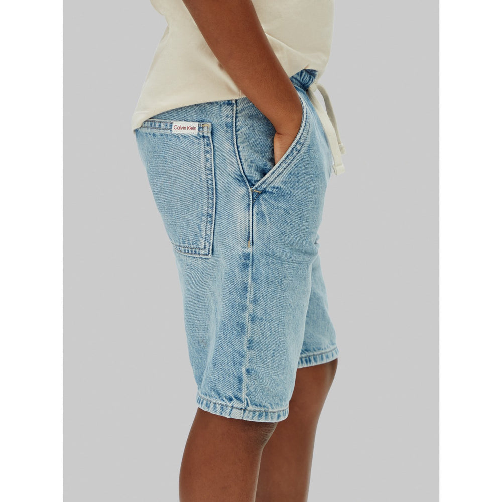Køb Calvin Klein Dante Wash Skater Denim Shorts Dante Wash