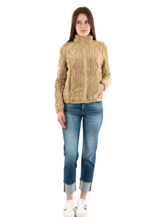 Gilets cardigans sun valley dabern 1005 sable