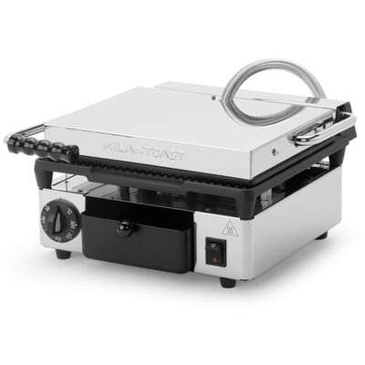 Kontaktgrill elektrisch, beidseits geriffelt Stecker CH