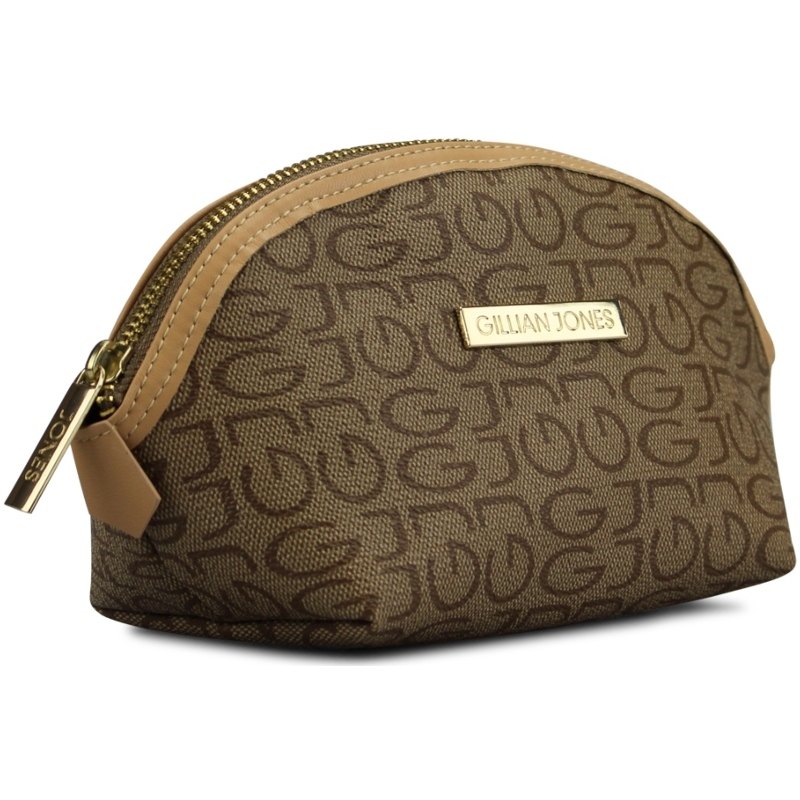 Gillian Jones Mary Makeup Bag - Beige 10594 (Limited Eidtion)