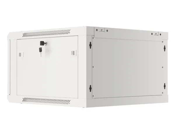 Lanberg WF01-6606-00S - Rack kabinet - vægmonterbar - grå, RAL 7035 - 6U - 19