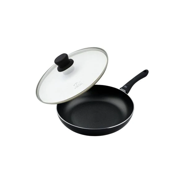 Ensemble poêle avec couvercle en verre 20 cm Smart life Elo