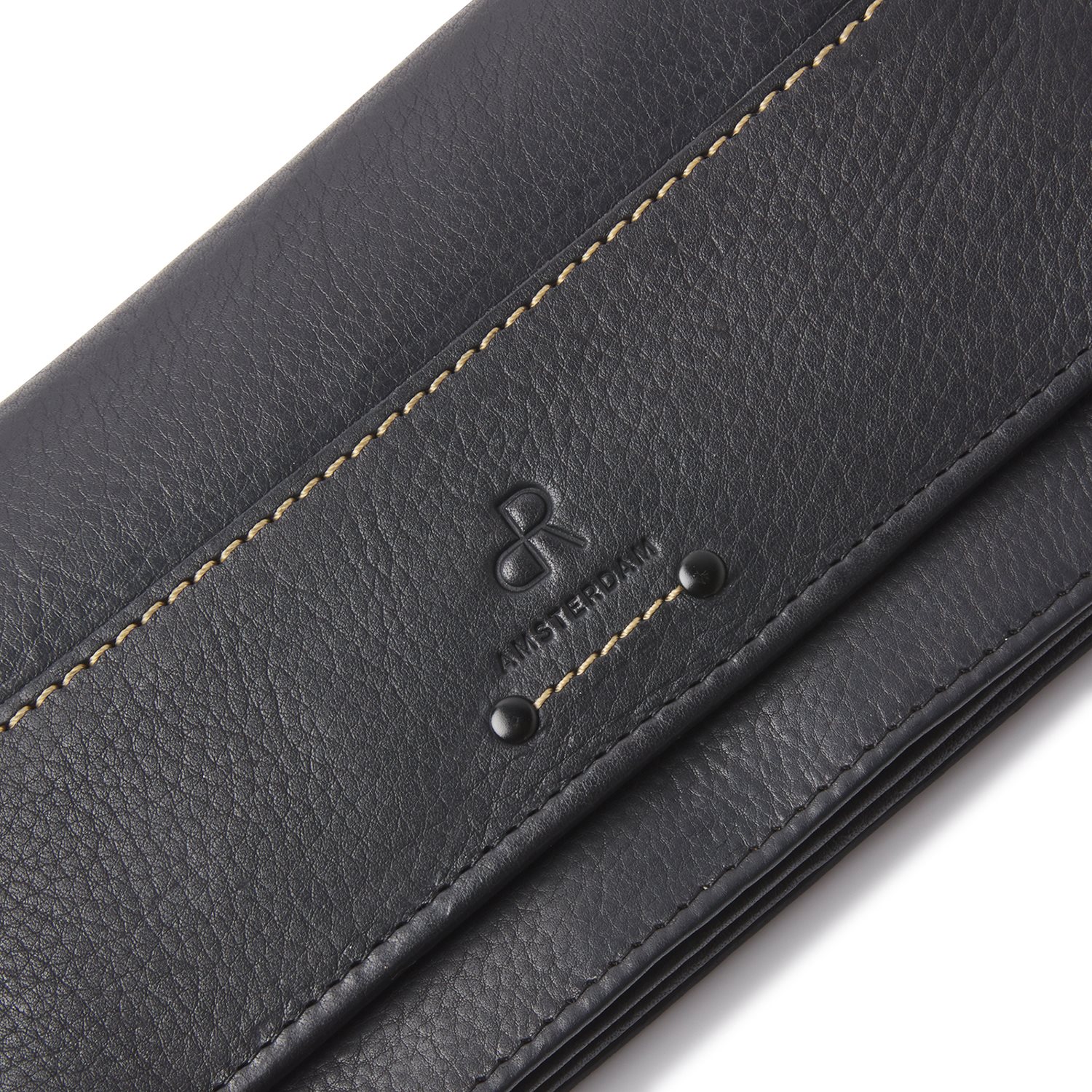 dR Amsterdam Tampa Damesportemonnee black