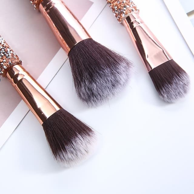 10 stk Concealer Blending Blusher Brush makeup Øjenskygge makeup