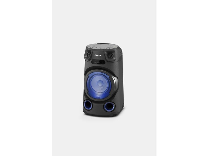 Sony Musik-System MHC-V13D Schwarz Leistungsstarkes Audiosystem mit Bluetooth