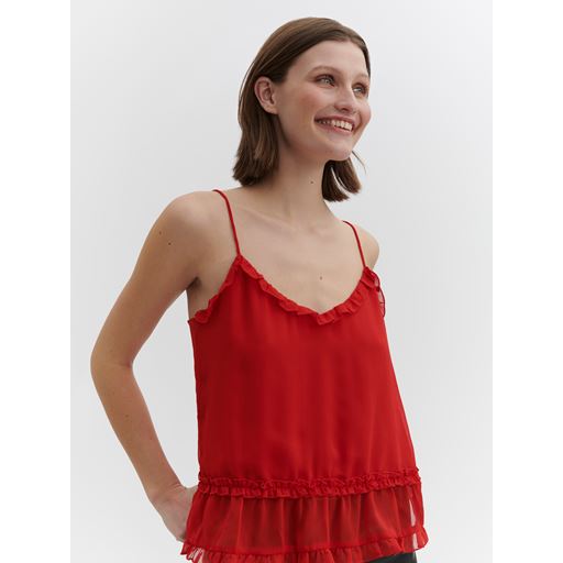 Rosemunde W1260 Top, High Risk Red, 42